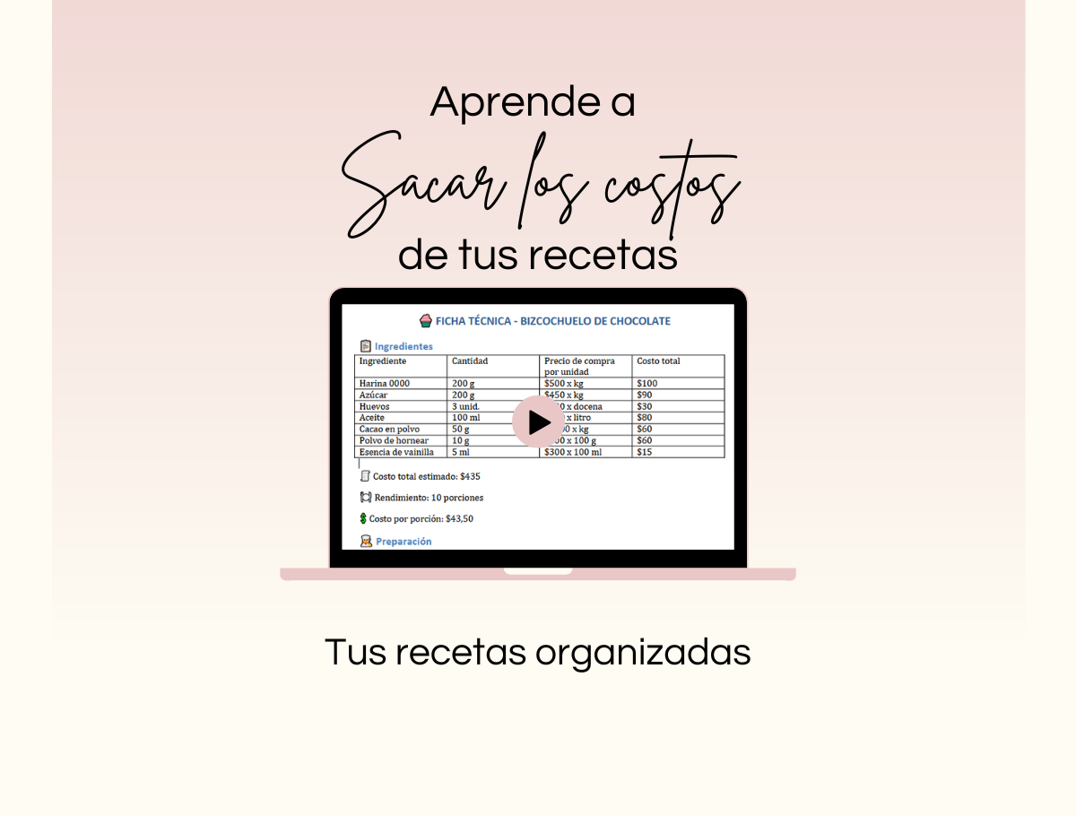 Comprar Planilla de costos